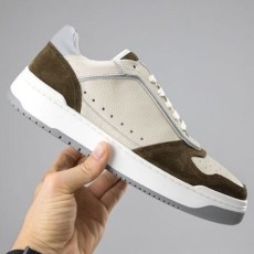 레플리카 브루넬로 쿠치넬리 카프스킨 배스킷 스니커즈 H12팩토리