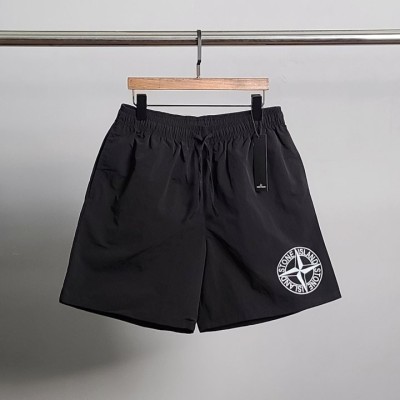 레플리카 스톤아일랜드 로고 나일론 5부 반바지 AT팩토리