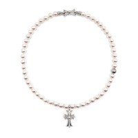 레플리카 크롬하츠 미키모토 화이트 골드 아코요 진주 목걸이 QB팩토리