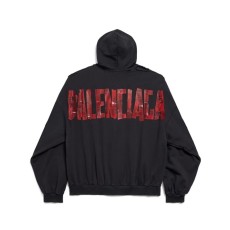 레플리카 발렌시아가 서큐리티 로고 맨투맨 TOP팩토리