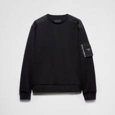 레플리카 프라다 코튼 플리스 스웻셔츠 맨투맨 TOP팩토리