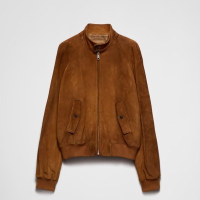 레플리카 프라다 리얼 스웨이드 봄버 자켓 TOP팩토리