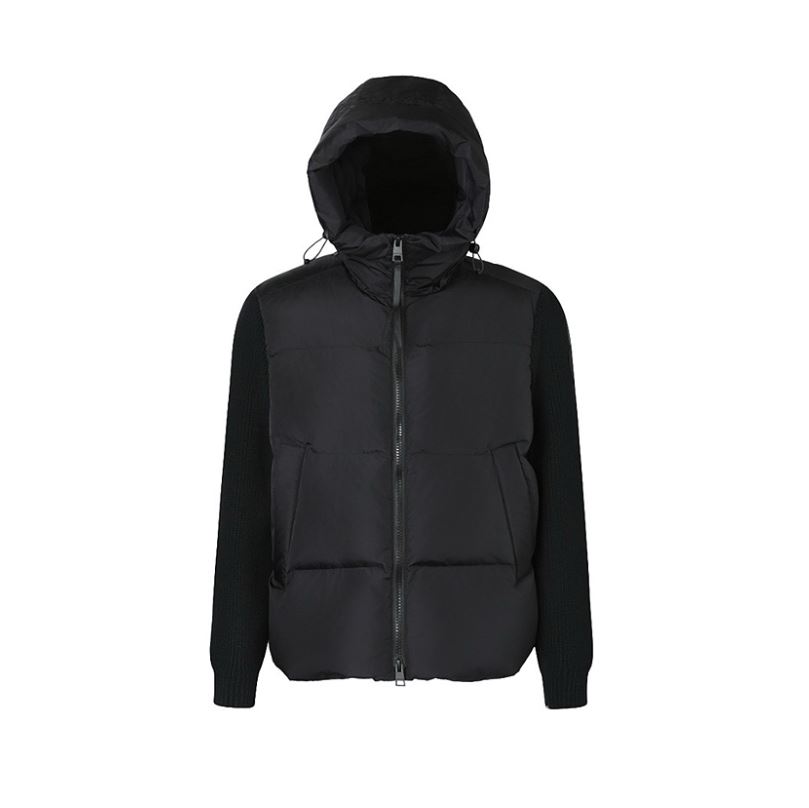 캐나다구스 하이브릿지 그로브 니트 후드 패딩 TOP팩토리