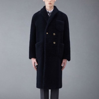 레플리카 톰브라운 다이드 시어링 더블 오버코트 TOP팩토리