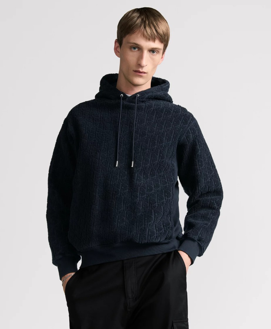 디올 오블리크 테리 후드 스웨트셔츠 AT팩토리