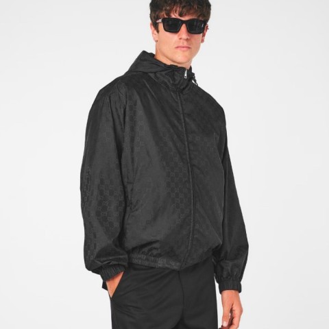 레플리카 구찌 GG 모노그램 후드 윈드브레이커 AT팩토리