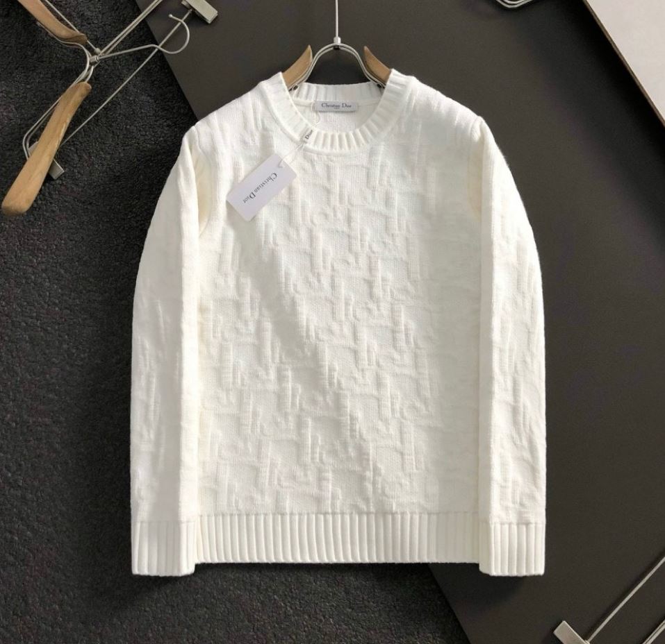 디올 오블리크 울 라운드 니트 VAL팩토리