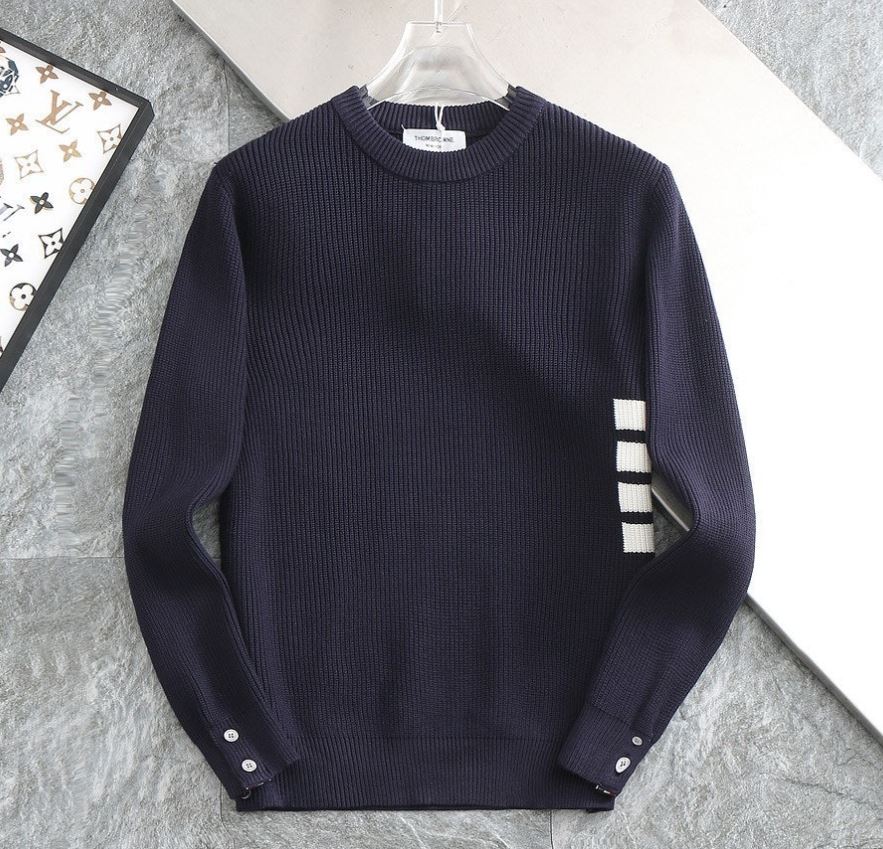 톰브라운 울 캐시미어 라운드 니트 VAL팩토리