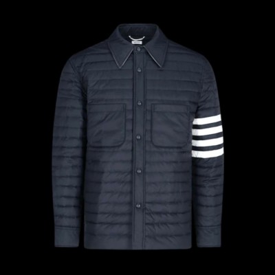 레플리카 톰브라운 사선 다운 셔츠 자켓 VAL팩토리