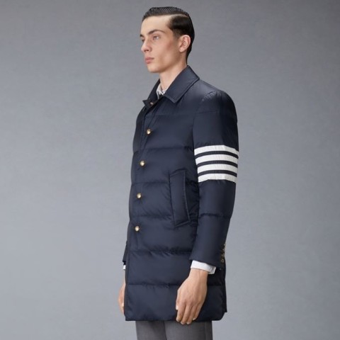 레플리카 톰브라운 사선 다운 셔츠 자켓 VAL팩토리