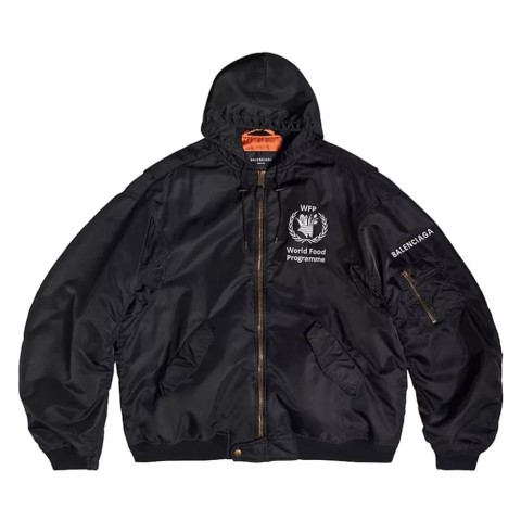 레플리카 발렌시아가 WFP 라이트 후드 봄버 자켓 VAL팩토리