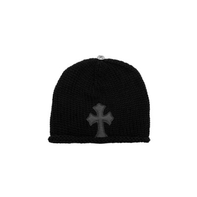 레플리카 크롬하츠 매시미어 크로스 레더 블랙 비니 TOP팩토리