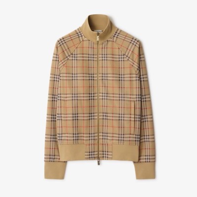 레플리카 버버리 체크 트랙 자켓 VAL팩토리