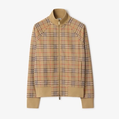 레플리카 버버리 체크 트랙 자켓 VAL팩토리