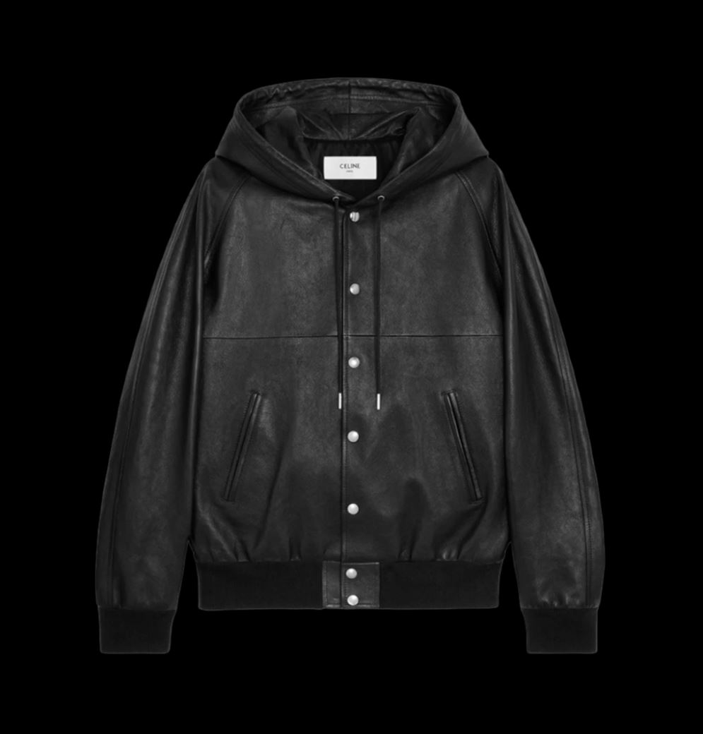 셀린느 루즈 블루종 자켓 소프트 램스킨 VAL팩토리