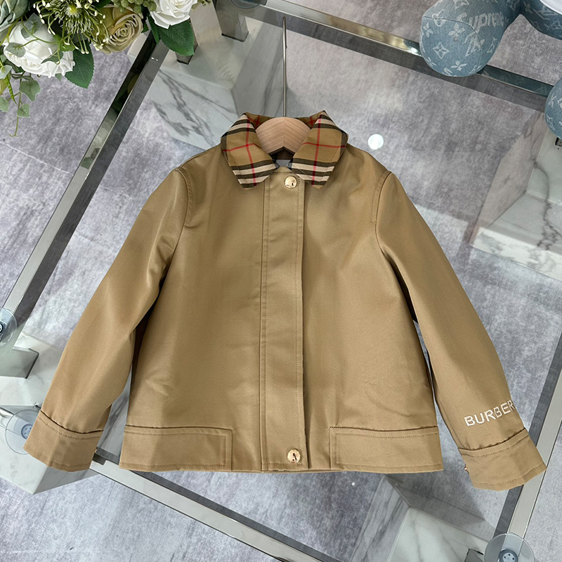 버버리 키키즈 클래식 체크 자켓 CMD팩토리