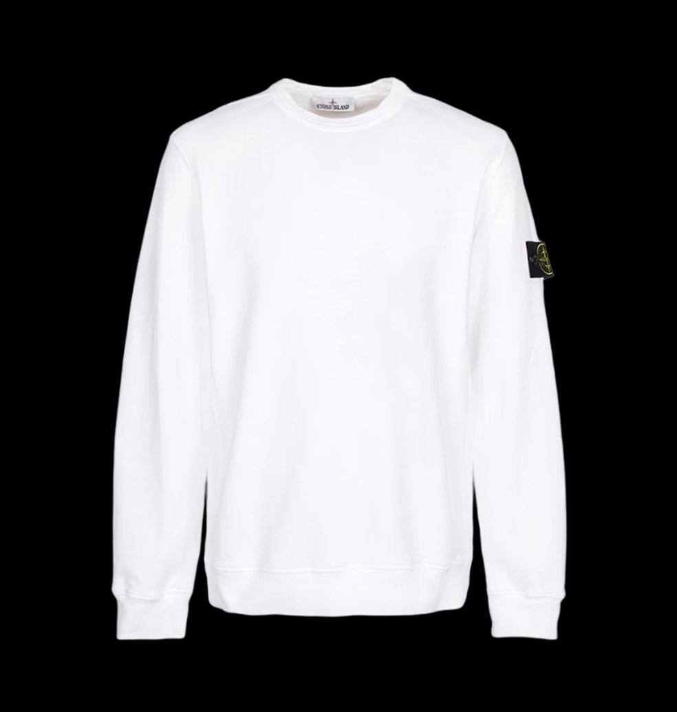 스톤아일랜드 로고 패치 플리스  스웨트셔츠 topstony팩토리