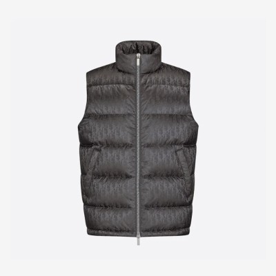 레플리카 디올 테크니컬 자카드 오블리크 패딩 조끼 TOP팩토리