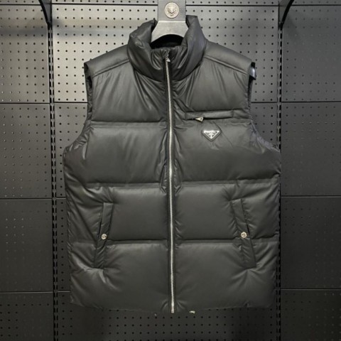레플리카 프라다 패딩 베스트 블랙 KK팩토리