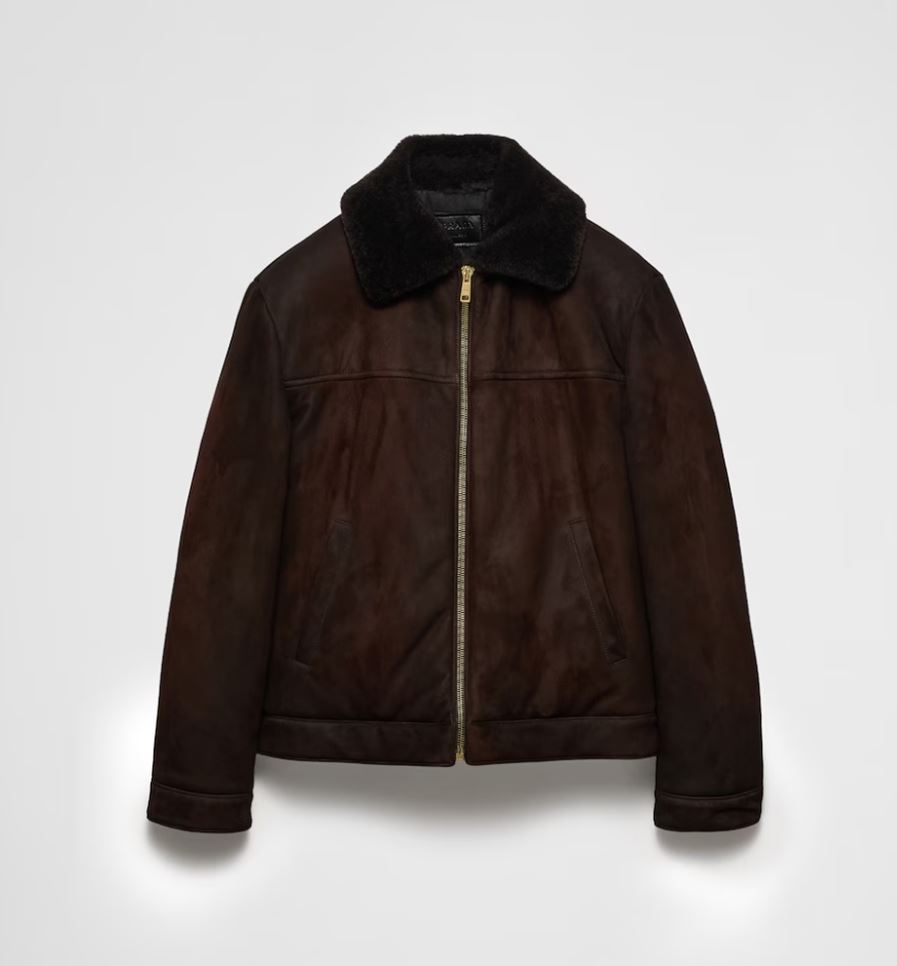 프라다 스웨이드 자켓 TOP팩토리