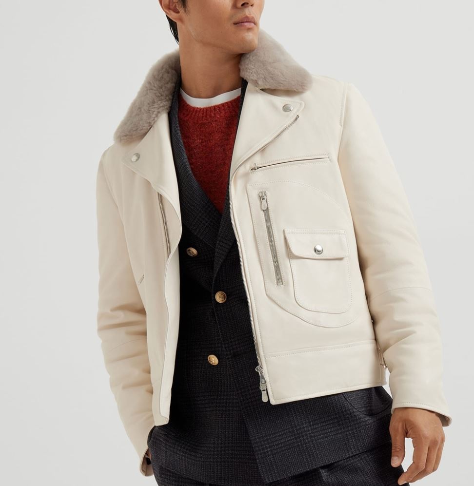 브루넬로 쿠치넬리 패딩 시어링 TOP팩토리