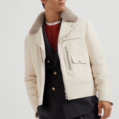 레플리카 브루넬로 쿠치넬리 패딩 시어링 TOP팩토리