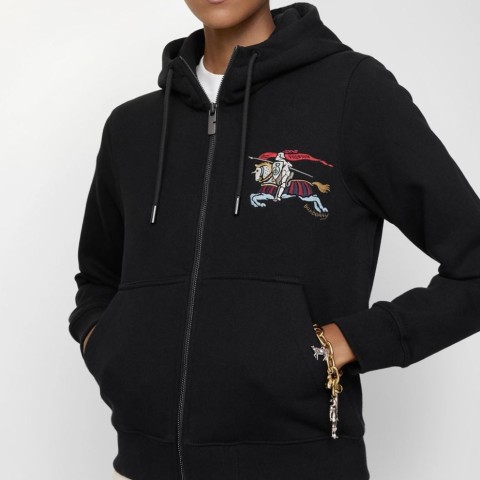 레플리카 버버리 ekd 코튼 지퍼 후드티 TOP팩토리