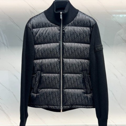 레플리카 디올 오블리크 자카드 패딩 집업 가디건 OP팩토리