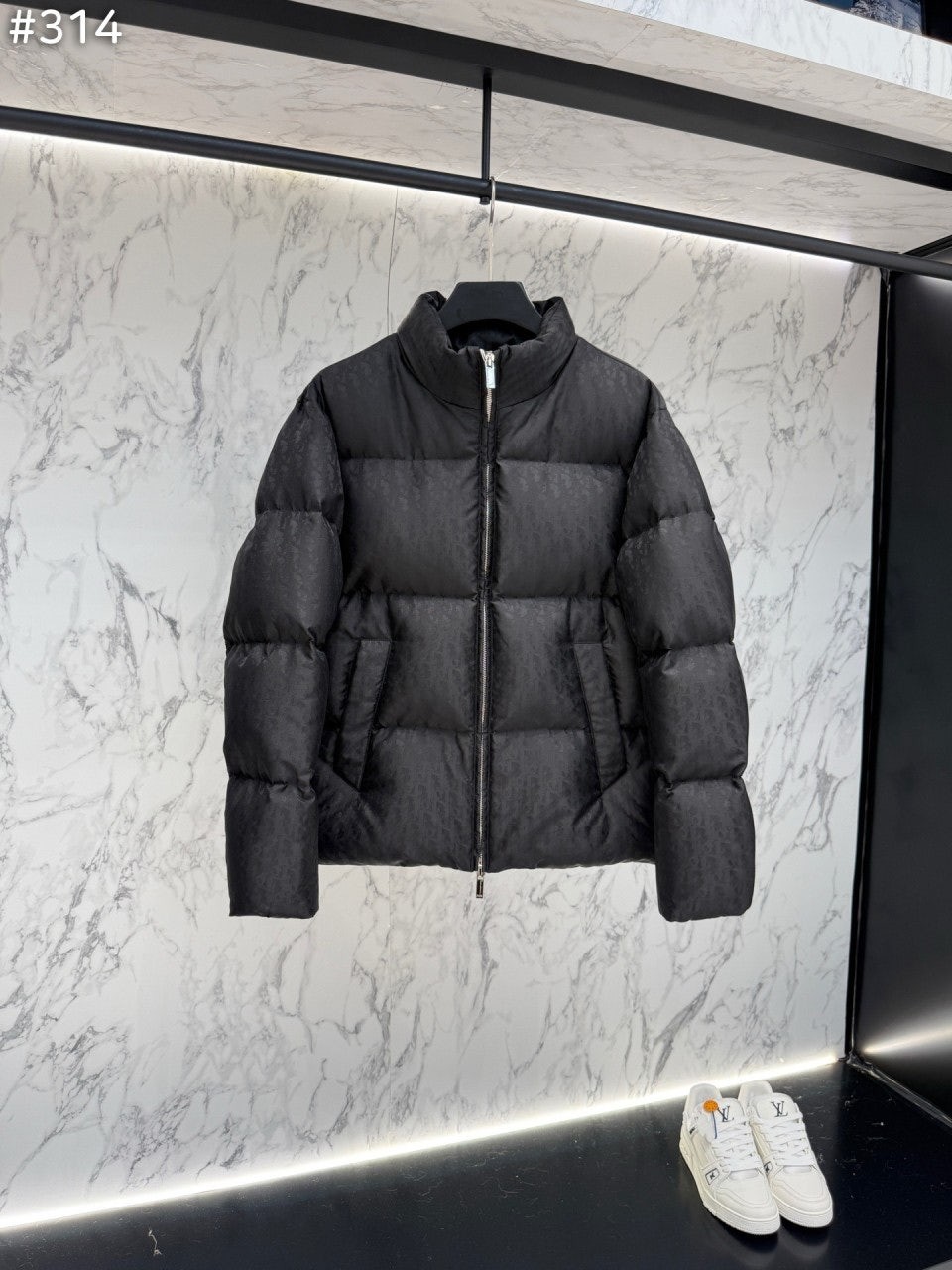 디올 오블리크 테크니컬 자카드 푸퍼 패딩 TOP팩토리