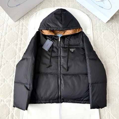 레플리카 프라다 여성 후드 다운 자켓 패딩 TOP팩토리