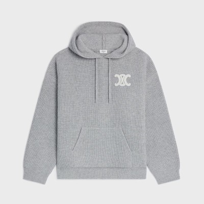 레플리카 셀린느 리브드 울 후드 스웨터 CMD팩토리