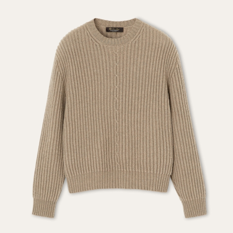 레플리카 로로피아나 플레인 트리 크루넥 니트 TOP팩토리