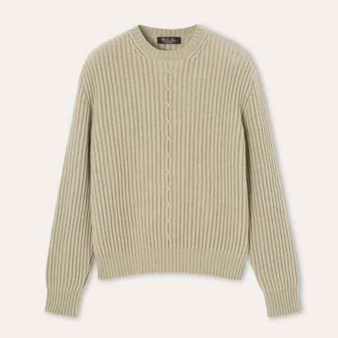 레플리카 로로피아나 플레인 트리 크루넥 니트 TOP팩토리