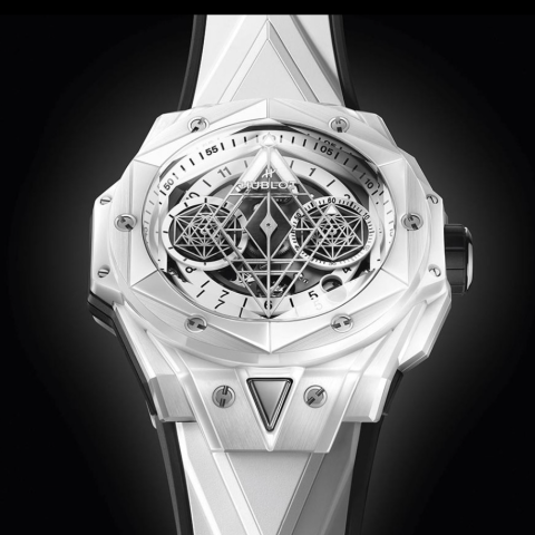 레플리카 위블로 빅뱅 상 블루2 화이트 45MM 굿즈커스텀