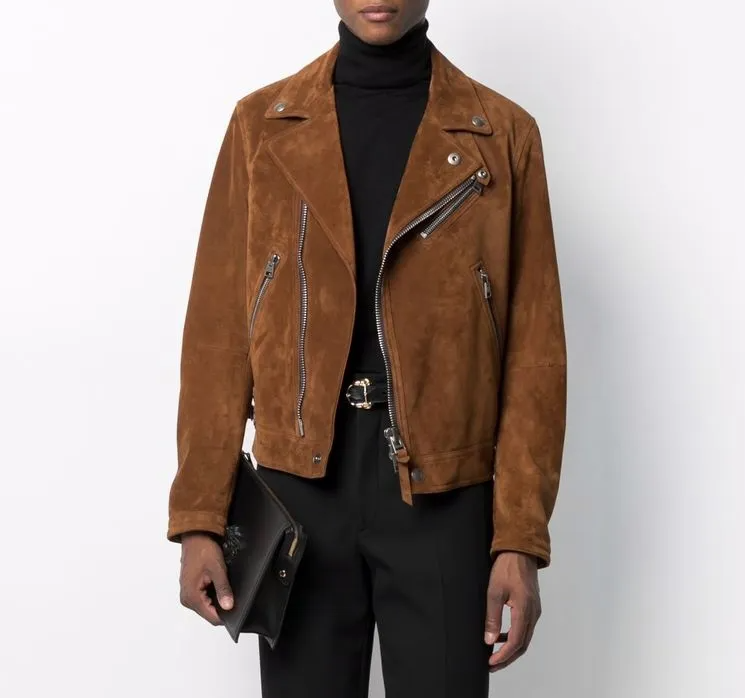 톰포드 스웨이드 라이더자켓 BLACK팩토리