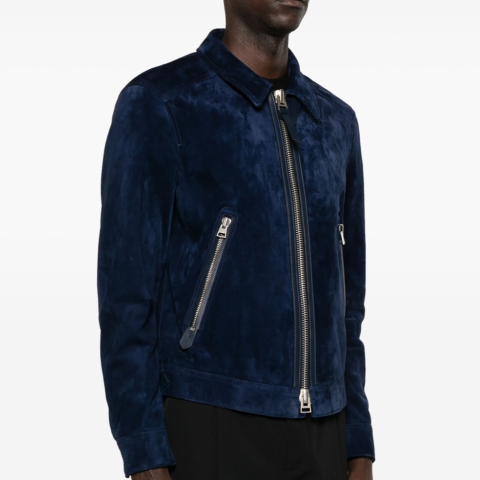 레플리카 톰포드 캐시미어 스웨이드 지퍼 컬러 블루종 BLACK팩토리