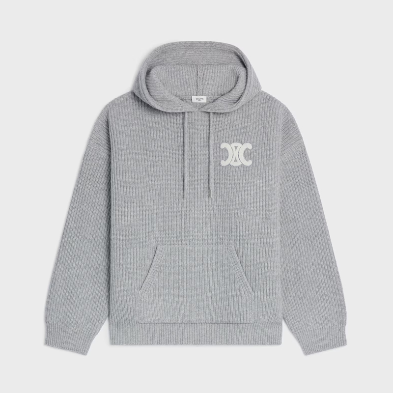 셀린느 리브드 울 후드 스웨터 후드티 CMD팩토리