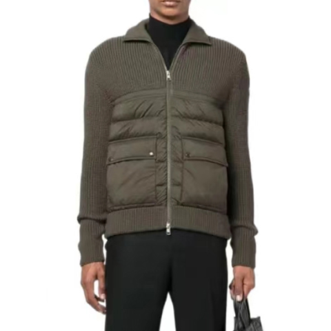 레플리카 몽클레어 트리콧 패딩 가디건 탑몽팩토리