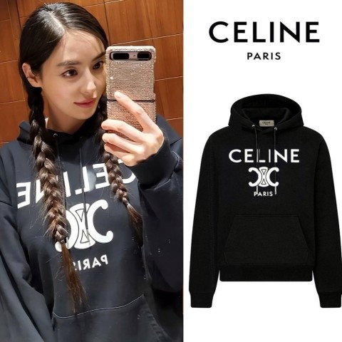 레플리카 셀린느 트리오페 로고 후드티 RP팩토리