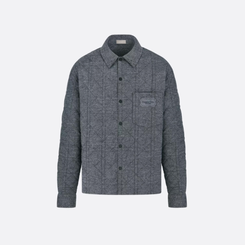 레플리카 디올 그레이 코튼 플란넬 까나쥬 오버셔츠 TOP팩토리