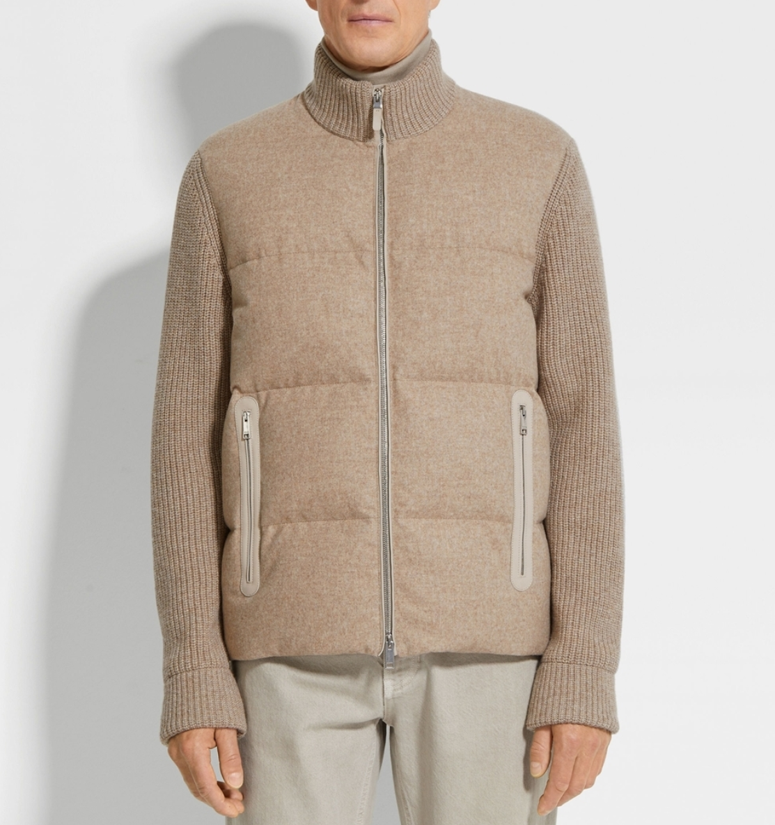 제냐 오아시 캐시미어 블루종 CRH팩토리