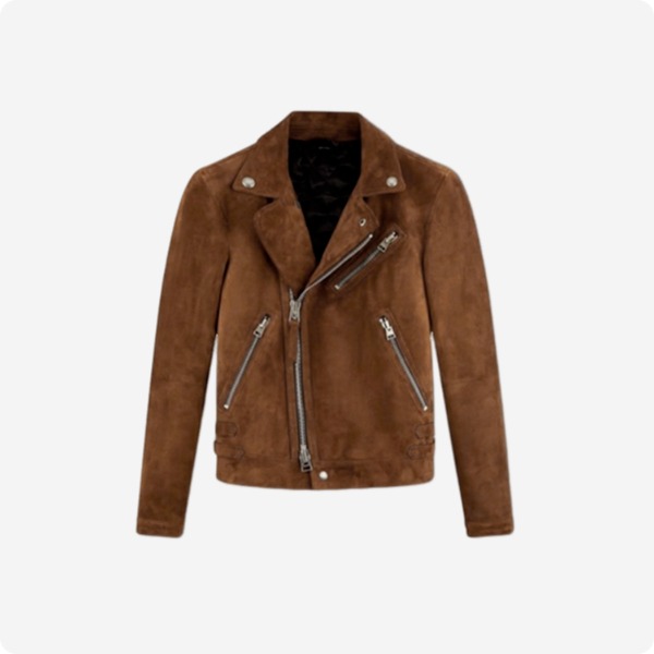 톰포드 스웨이드 바이커 자켓 BLACK팩토리